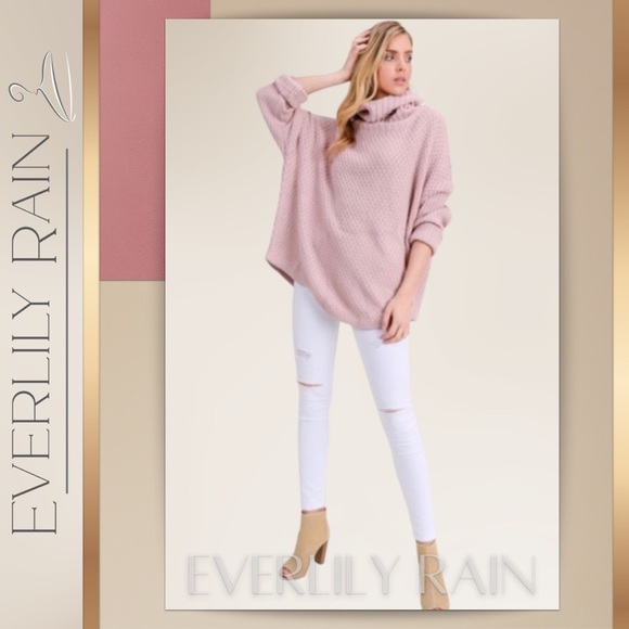 Mauve Cozy Knit Sweater - Picture 3 of 7